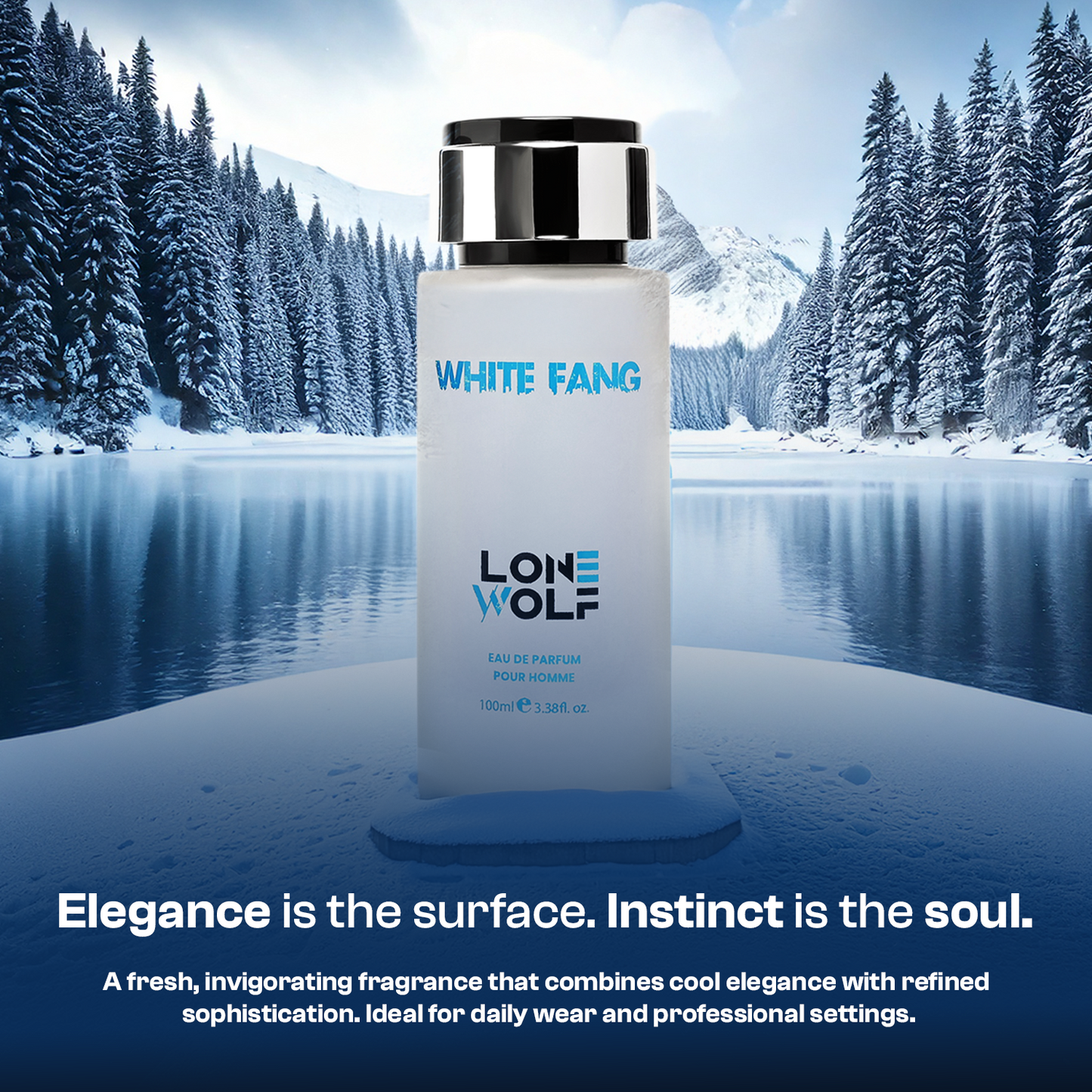 White Fang Eau De Parfum Pour Homme 100ml