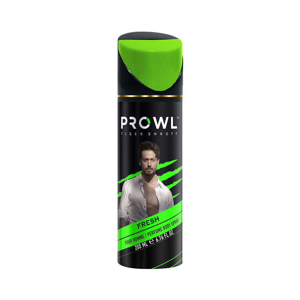 Prowl by Tiger Shroff, Perfume body spray - Fresh- 200ml