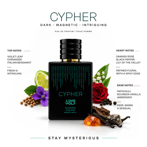 CYPHER Eau De Parfum Pour Homme 100ml