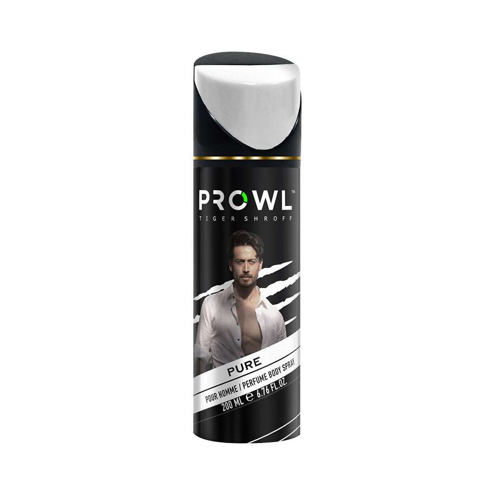 Prowl by Tiger Shroff, Perfume body spray - Pure- 200ml