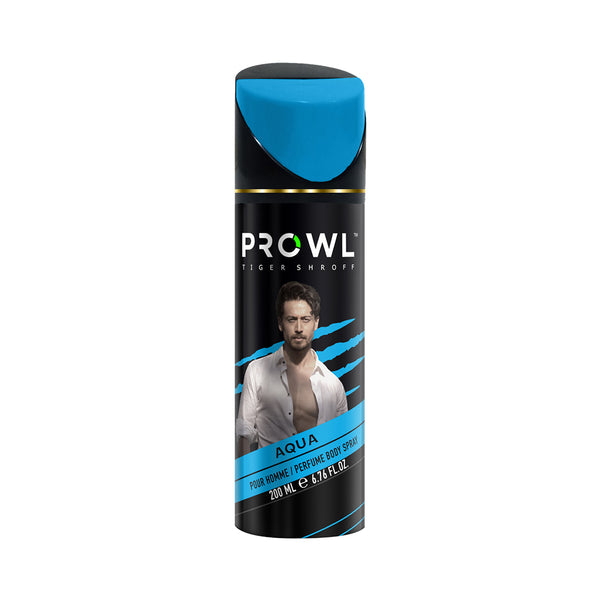Prowl by Tiger Shroff, Perfume body spray - Aqua- 200ml