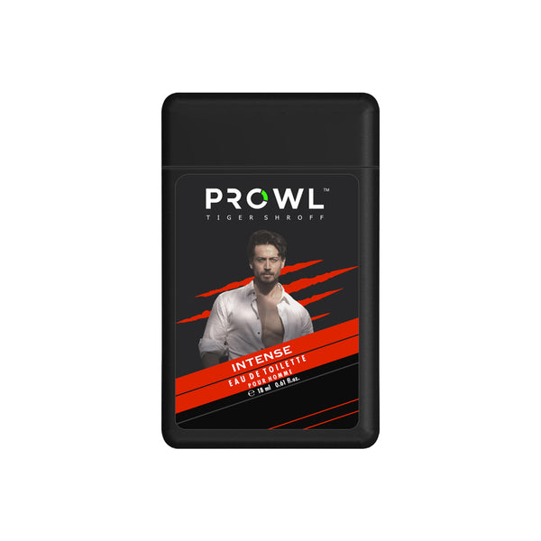 Prowl by Tiger Shroff, EDT Pocket spray - Intense- 18ml