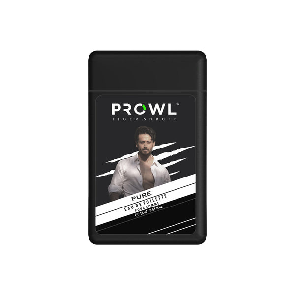 Prowl by Tiger Shroff, EDT Pocket spray - Pure- 18ml