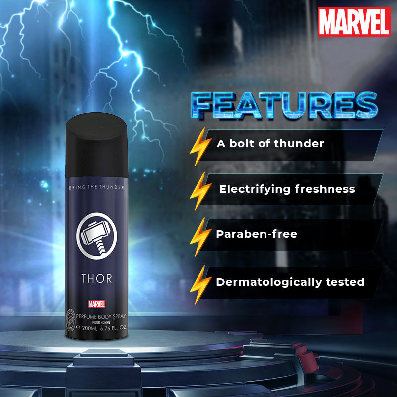 Marvel Perfume Body Spray Thor 200ml